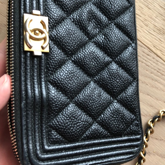Chanel Boy Clutch on Chain - Picture 7 of 7